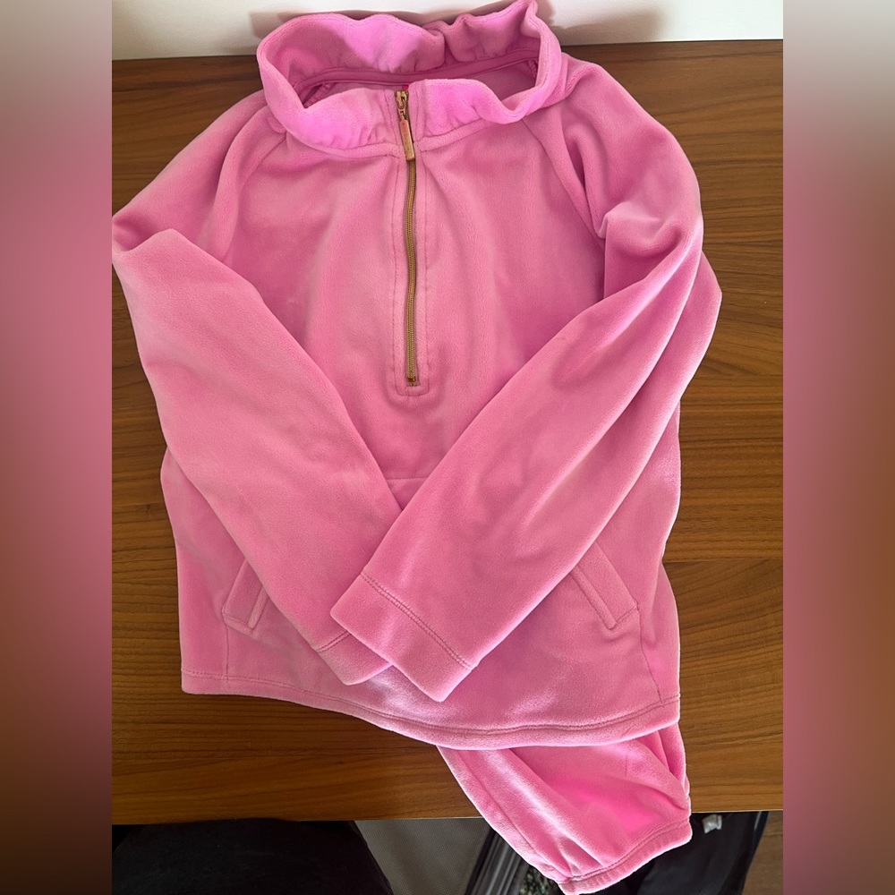 Lily Pulitzer Girls Velour Tracksuit NWOT